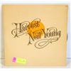 Image 1 : HARVEST NEIL YOUNG RECORD ALBUM