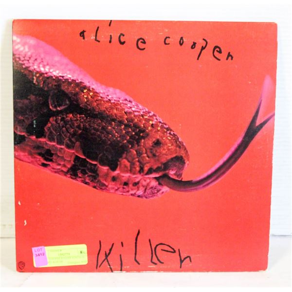 ALICE COOPER KILLER VINTAGE RECORD ALBUM