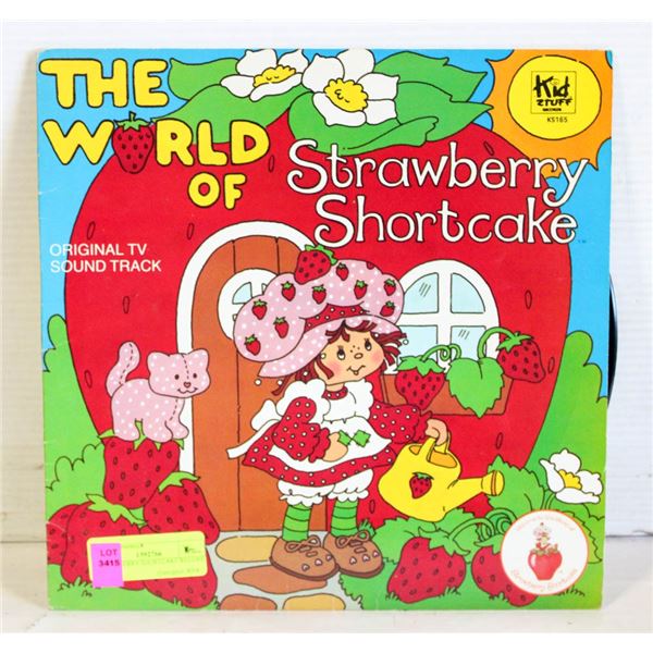 STRAWBERRY SHORTCAKE RECORD