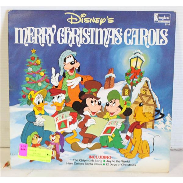 DISNEYS MERRY CHRISTMAS CAROLS