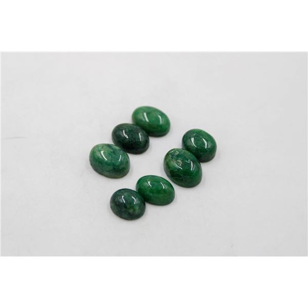 #47-GREEN EMERALD  GEMSTONES 62.50 CT