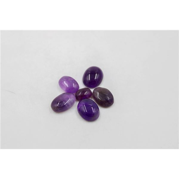 #19-NATURAL PURPLE AMETHYST GEMSTONES  46.55 CT