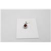 #211-NATURAL RED GARNET & CZ PENDANT