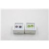 #193-NATURAL GARNET 2.80CT& GREEN PERIDOT 2.50CT