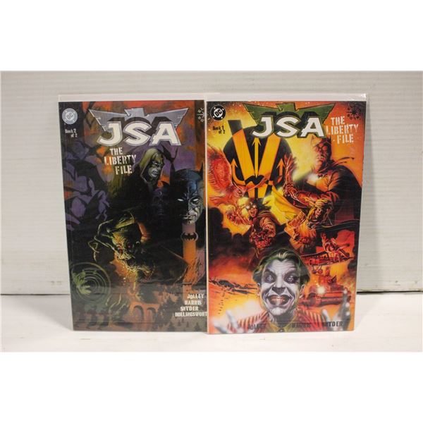DC THE LIBERTY FILES #1 & 2