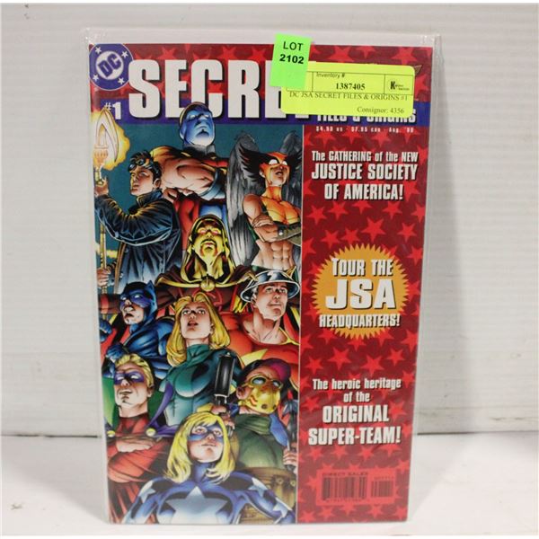 DC JSA SECRET FILES & ORIGINS #1