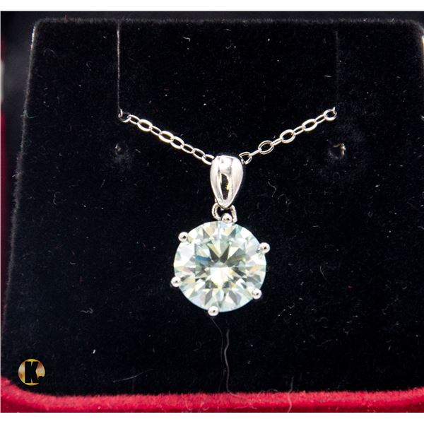 #1017-3.00 CT ROUND BRILLIANT CUT MOISSANITE STONE