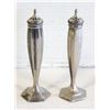 ANTIQUE STAMPED SALT AND PEPPER SHAKERS