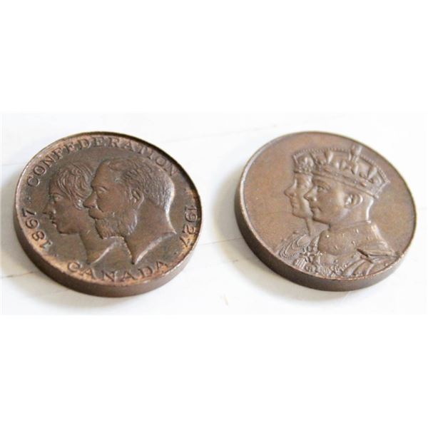 TWO 1927 CONFEDERATION & 1939 ROYAL VISIT