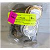 Image 1 : BAG OF VARIOUS OLD TRADE DOLLARS & TOKENS