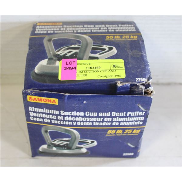 ALUMINUM SUCTION CUP AND DENT PULLER