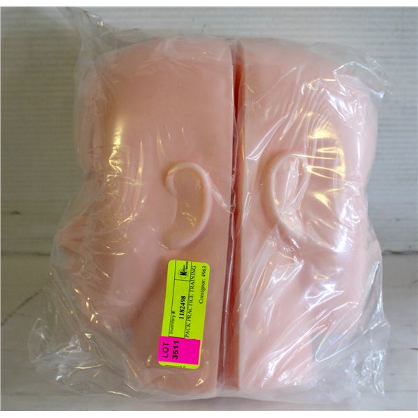 NEW 2 PACK PRACTICE TRAINING HEADS