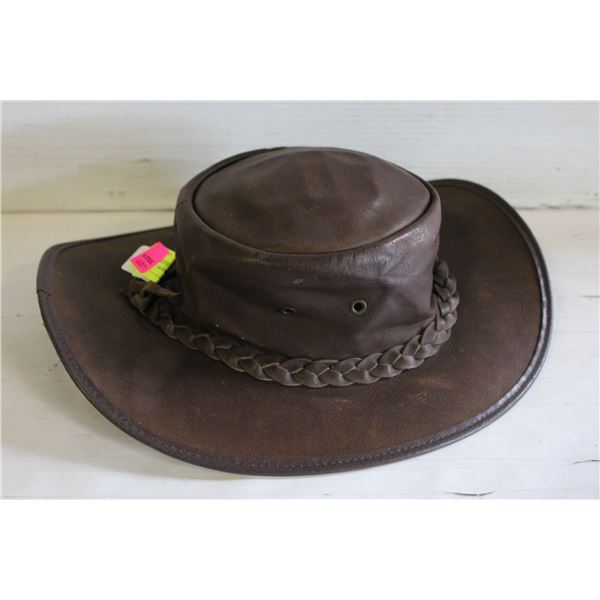 AUSTRAILIAN BARMAH LEATHER HAT
