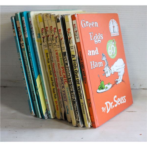 SET OF 11 DR. SUESS BOOKS