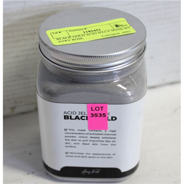 BLACK GOLD ACID JELLY MASK BY AVRY ROSE