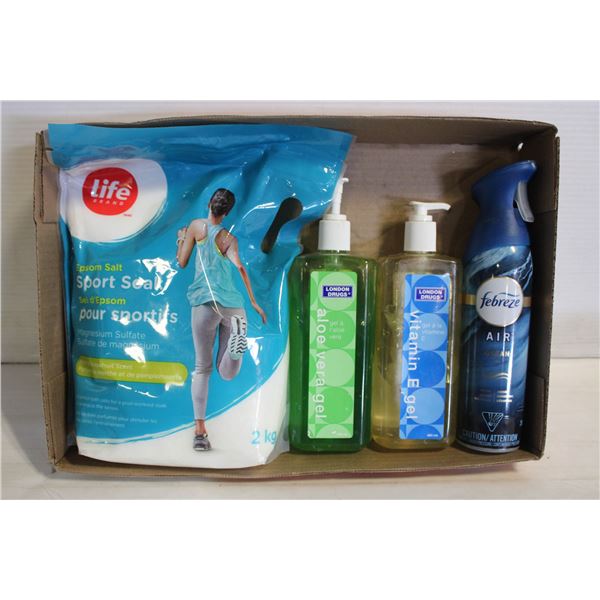 NEW PKG EPSON SALTS PLUS ALOE VERA GELS