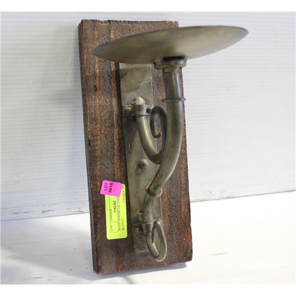 WOOD AND METAL FASHION WALL SCONCE/