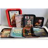 Image 1 : 8 COLLECTIBLE COKE METAL TRAYS