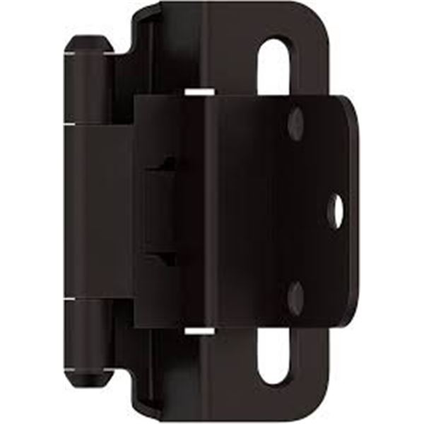 NEW AMEROCK 3/8 INCH INSET HINGE OIL RUBBED BRONZE