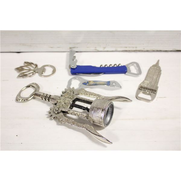 BOTTICELLO CORKSCREW GRAPE DESIGN STEEL WING