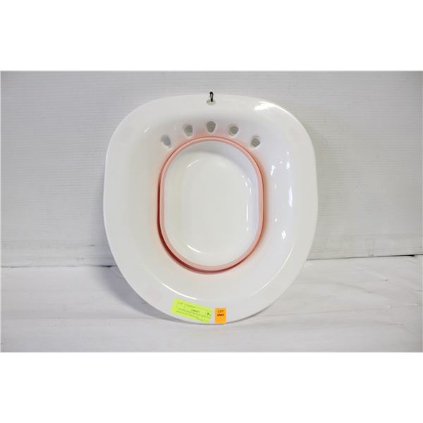 2 PCS FOLDING WOMAN BIDET HIP IRRIGATOR PERINEUM
