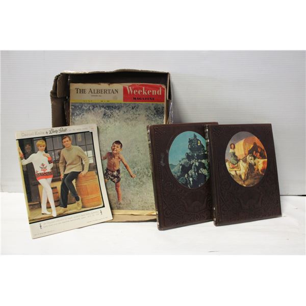 VINTAGE TIME AND OTHER MAGAZINES AND