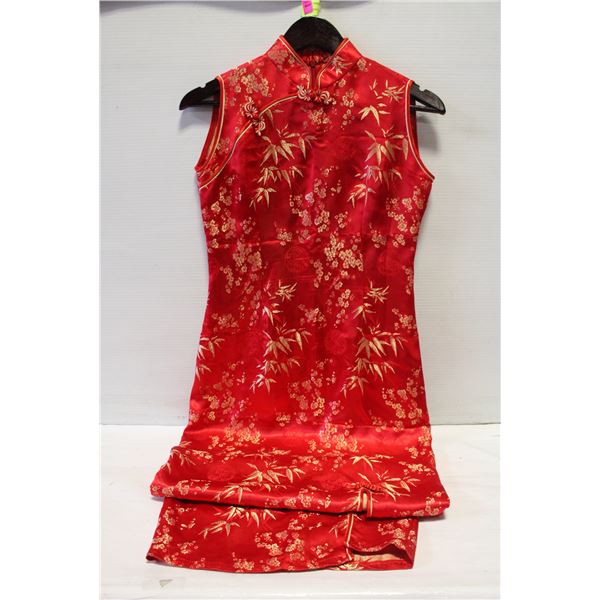 LADIES MED JAPANESE STYLE DRESS