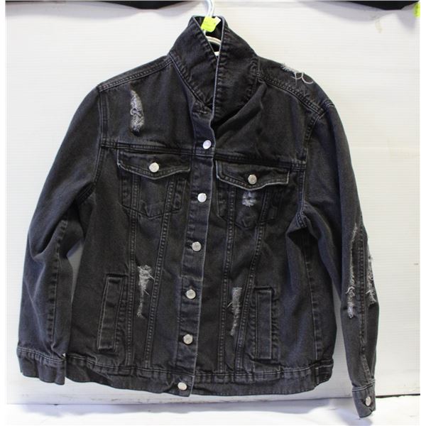 LADIES EIGHTY TWO MED JEAN JACKET