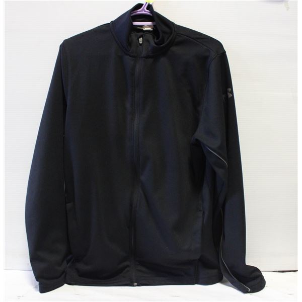 MENS M UNDERARMOUR BLACK SPRING