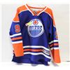 Image 1 : OILERS REEBOK L/XL YOUTH JERSEY-ESTATE