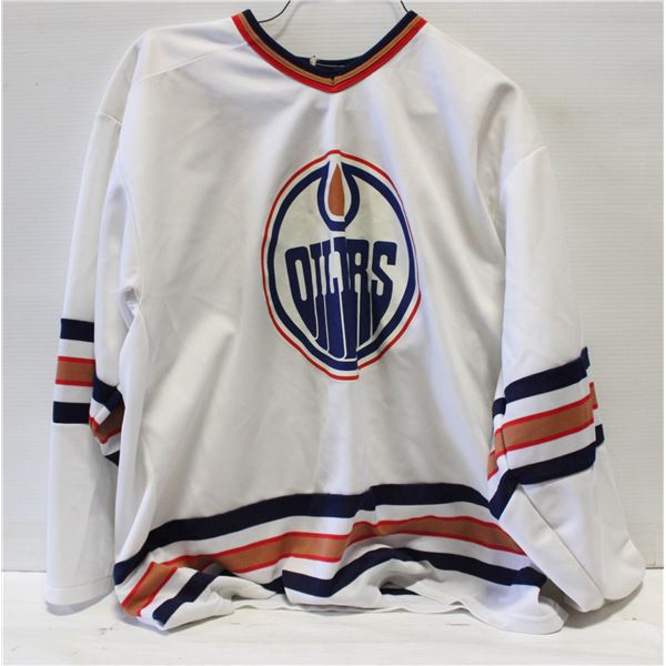 OILERS JERSEY MENS XL