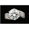 Image 1 : #1145-5.00 CT GRA CERTIFIED ROUND BRILLIANT