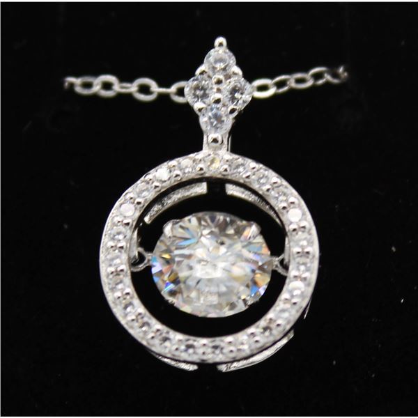 #1167-FLOATING 1.00 CT GRA CERTIFIED ROUND