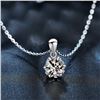 Image 2 : 1 CT GRA CERTIFIED ROUND BRILLIANT 925S NECKLACE