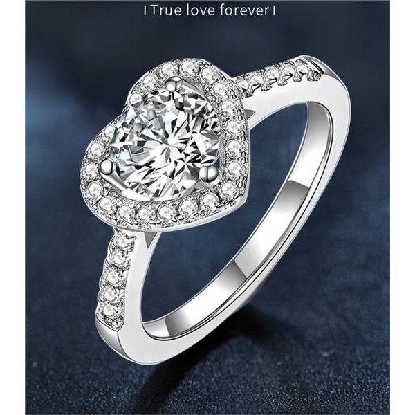 1CT GRA CERTIFIED ROUND BRILLLIANT MOISSANITE 925S