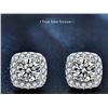 Image 1 : 4 CT GRA CERTIFIED SQUARE STYLE ROUND BRILLIANT