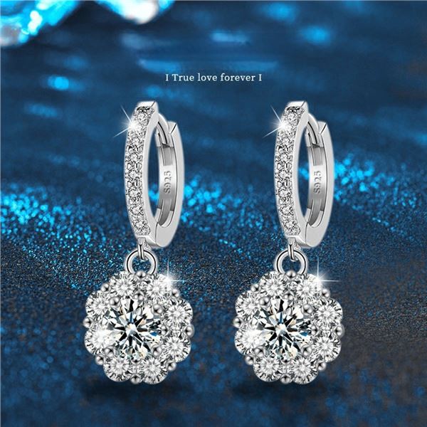 1 CT GRA CERTIFIED SUNFLOWER STYLE ROUND BRILLIANT