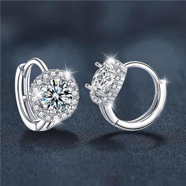 1 CT GRA CERTIFIED LUXURY STYLE ROUND BRILLIANT