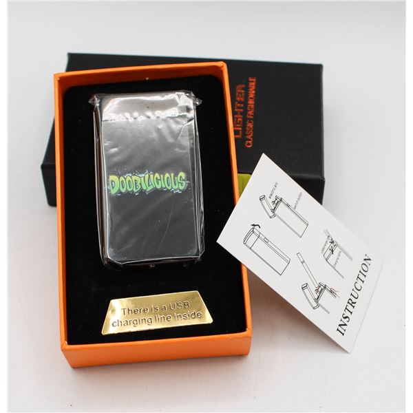 NEW DOOBILICIOUS USB CHARGED WIND PROOF LIGHTER