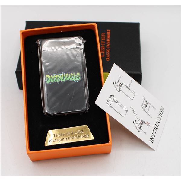 NEW DOOBILICIOUS USB CHARGED WIND PROOF LIGHTER