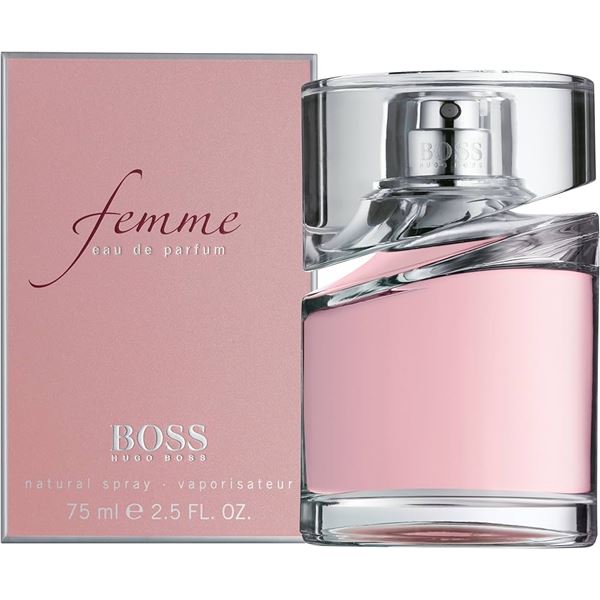 NEW 75ML HUGO BOSS FEMME EAU DE PARFUM SPRAY