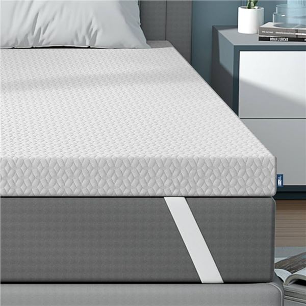 NEW BEDSTORY MATTRESS TOPPER QUEEN 60 X 80 INCHES