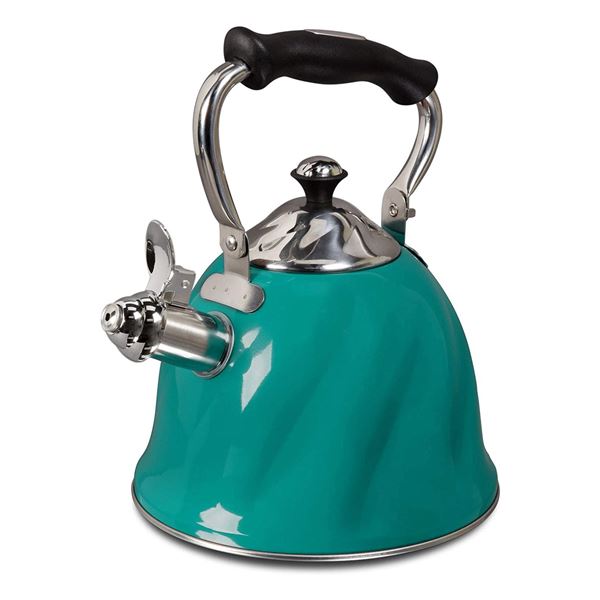 NEW 2.3 QT MR COFFEE WHISTLING TEA KETTLE