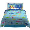 Image 1 : NEW 7 PIECE BED SHEET BABY SHARK