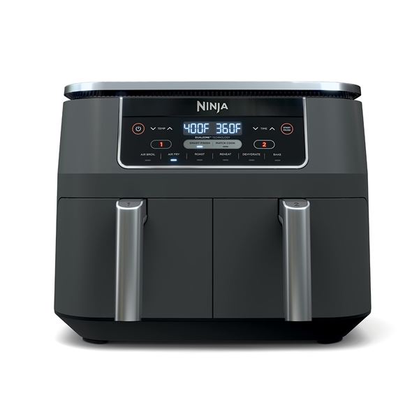 NEW NINJA FOODI 6-IN-1 8 QT 2 BASKET AIR FRYER
