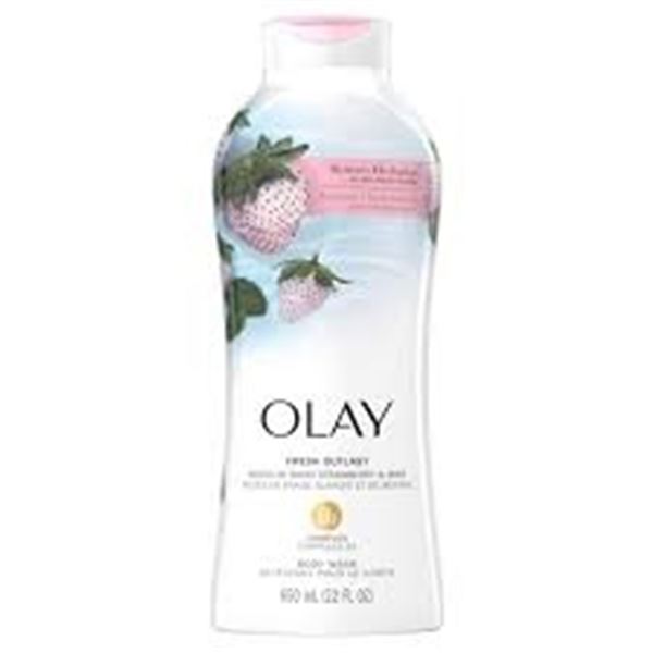 NEW 364ML OLAY STRAWBERRY MINT BODY WASH