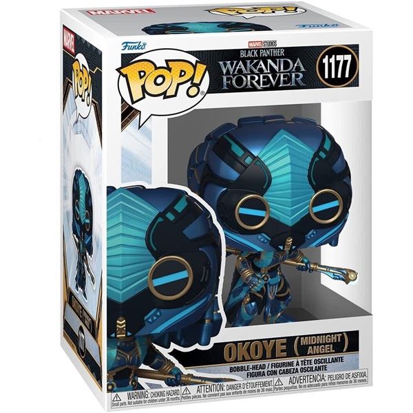 NEW POP BLACK PANTHER WAKANDA FOREVER OKOYE