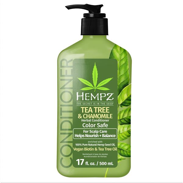 NEW 500ML HEMPZ TEA TREE & CHAMOMILE CONDITIONER