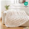 NEW BENUWE FAUX FUR THROW BLANKET