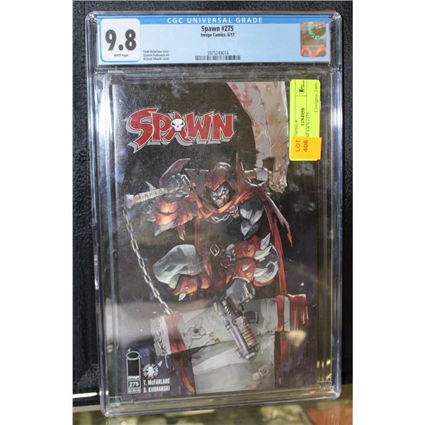 CGC 9.8 SPAWN #275
